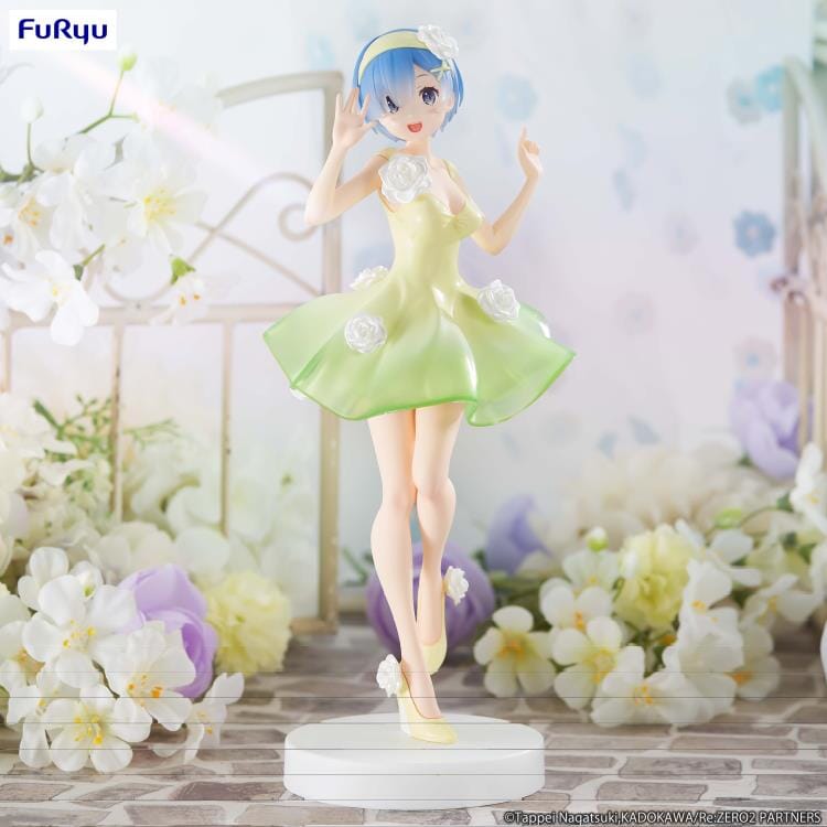 Re Zero Starting Life in Another World Trio-Try-iT Rem (Flower Dress Ver.) Figure