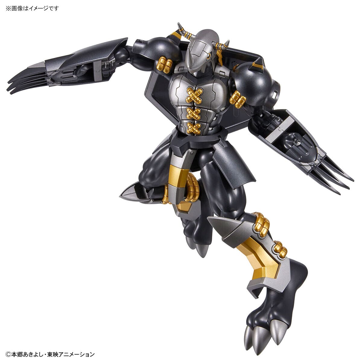 Digimon Adventure 02 Figure-rise Standard Black WarGreymon Model Kit