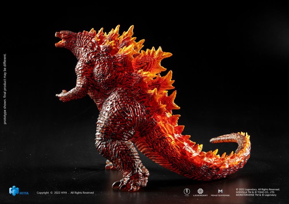 Godzilla King of the Monsters Stylist Series Burning Godzilla Exclusive Figure