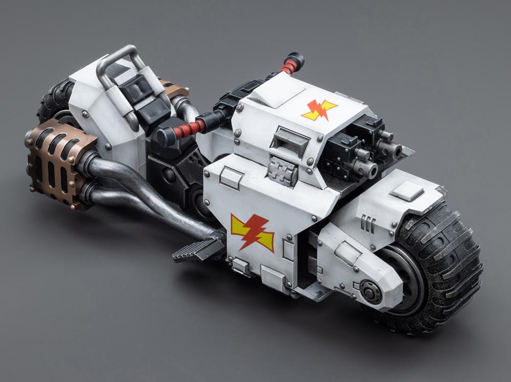 Warhammer 40K White Scars Raider-Pattern Combat Bike 1/18 Scale Vehicle