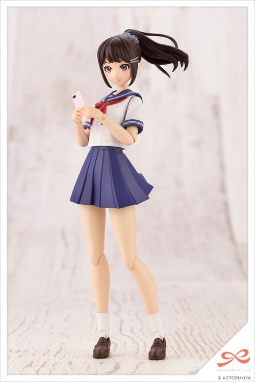 Sousai Shoujo Teien Touou High School Summer Clothes Madoka Yuki 1/10 Scale Model Kit