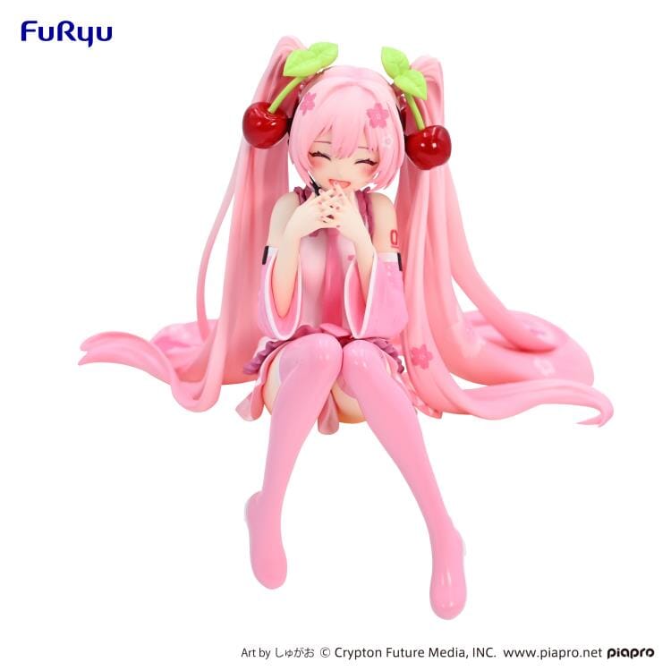 Vocaloid Hatsune Miku (Sakura Miku 2023 Smile Ver.) Noodle Stopper Figure