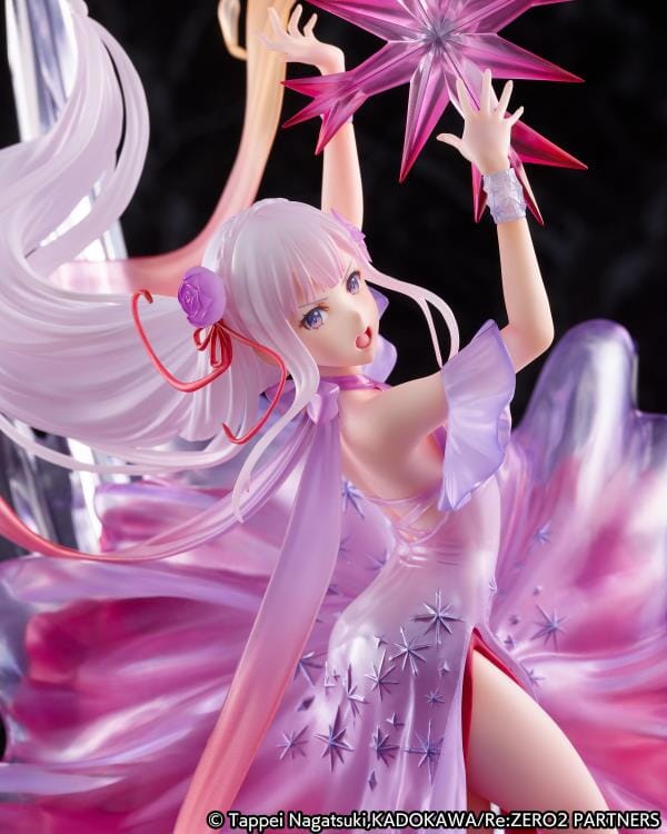 Re Zero Starting Life in Another World Frozen Emilia (Crystal Dress Ver.) 1/7 Scale Shibuya Scramble Figure