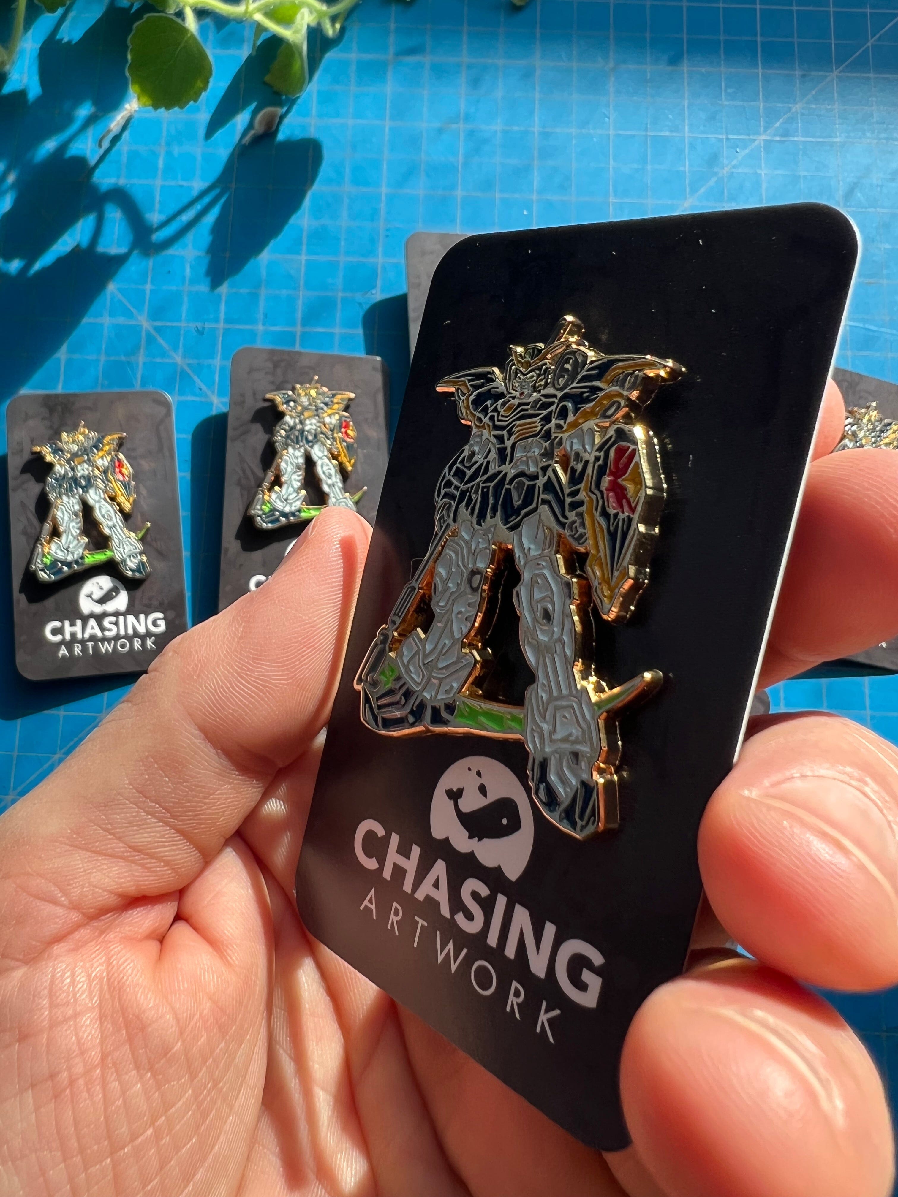 Limited Chasing Artwork Gundam Deathscythe Enamel Pin