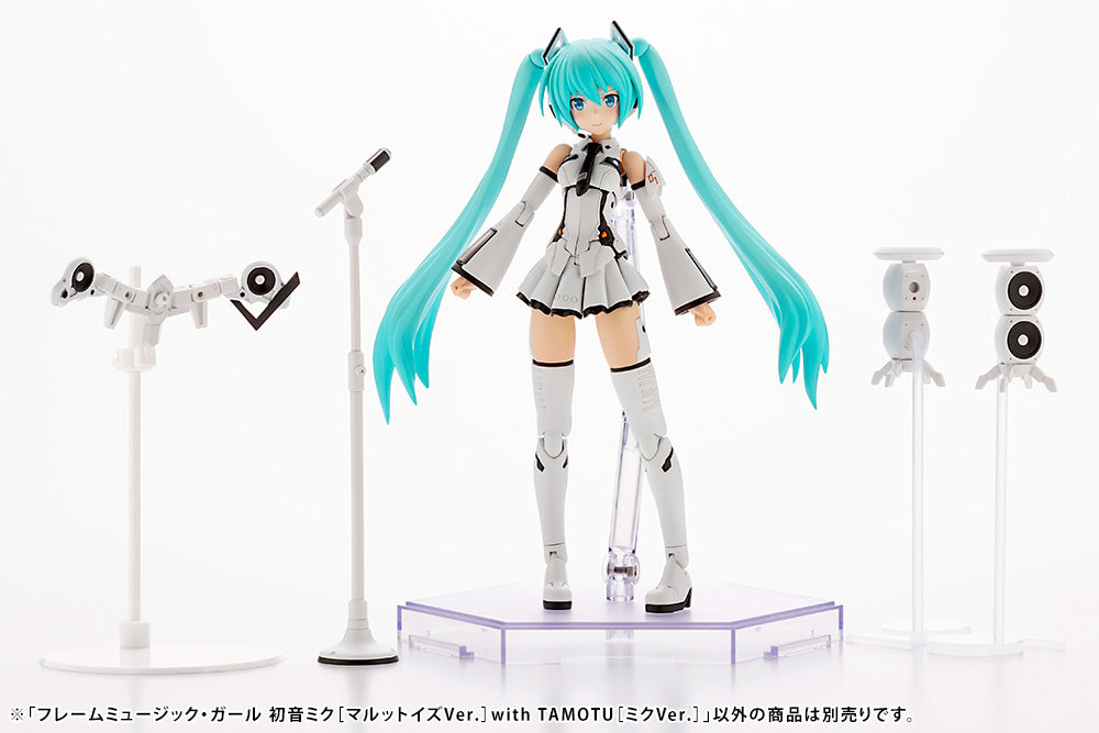 Vocaloid Frame Music Girl Hatsune Miku (Maruttoys Ver.) & Tamotu (Miku Ver.) Model Kit Set