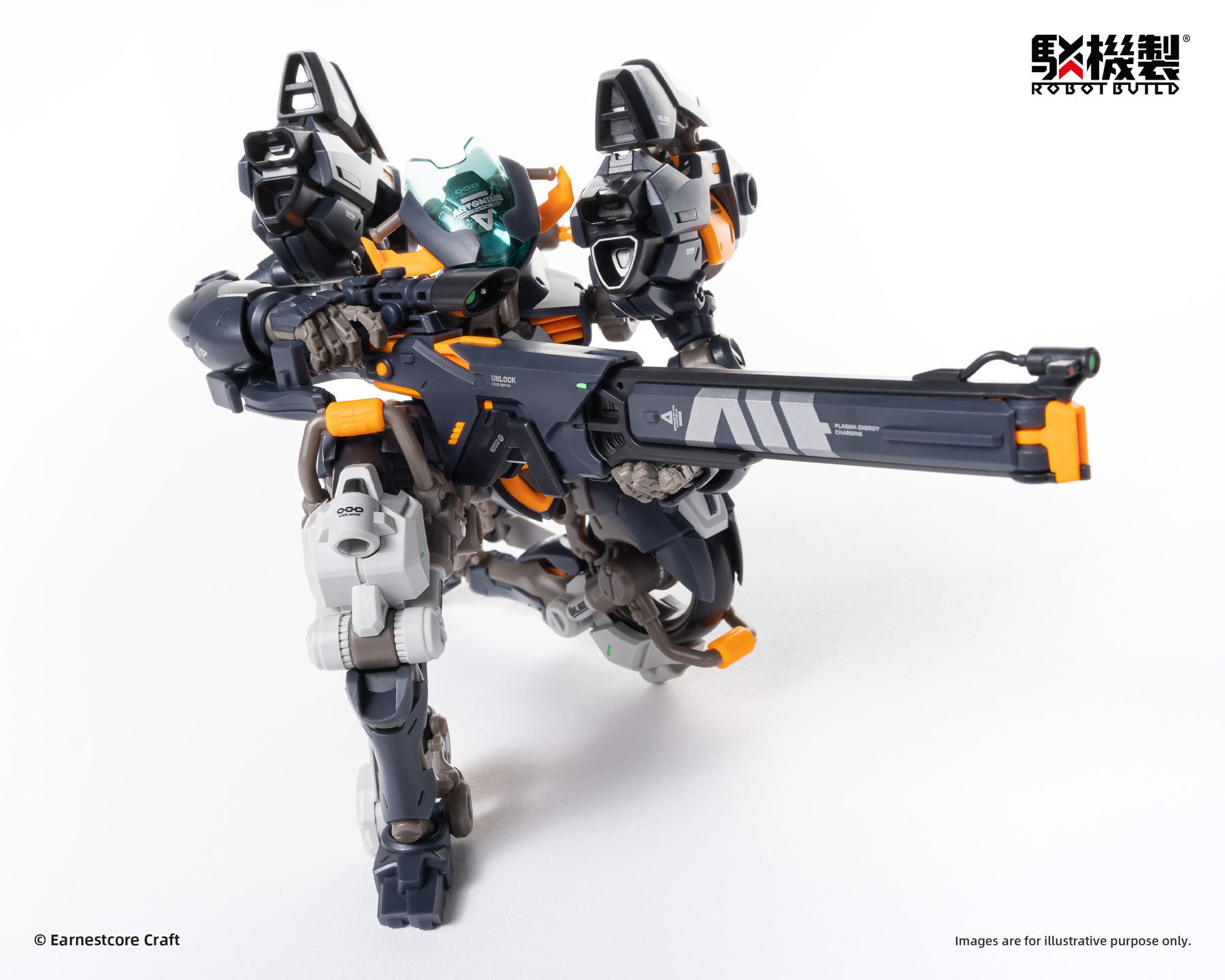 Robot Build RB-14 Denki No. 9 AutoNine Figure