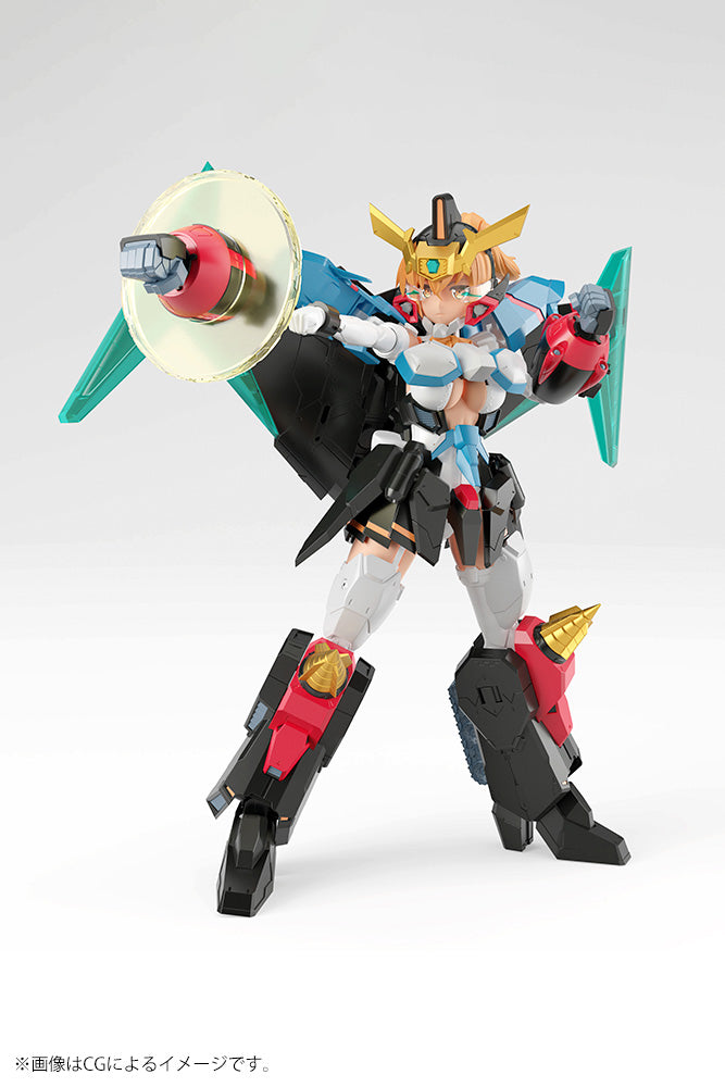 The King of Braves GaoGaiGar Final Cross Frame Girl Gaofighgar Model Kit