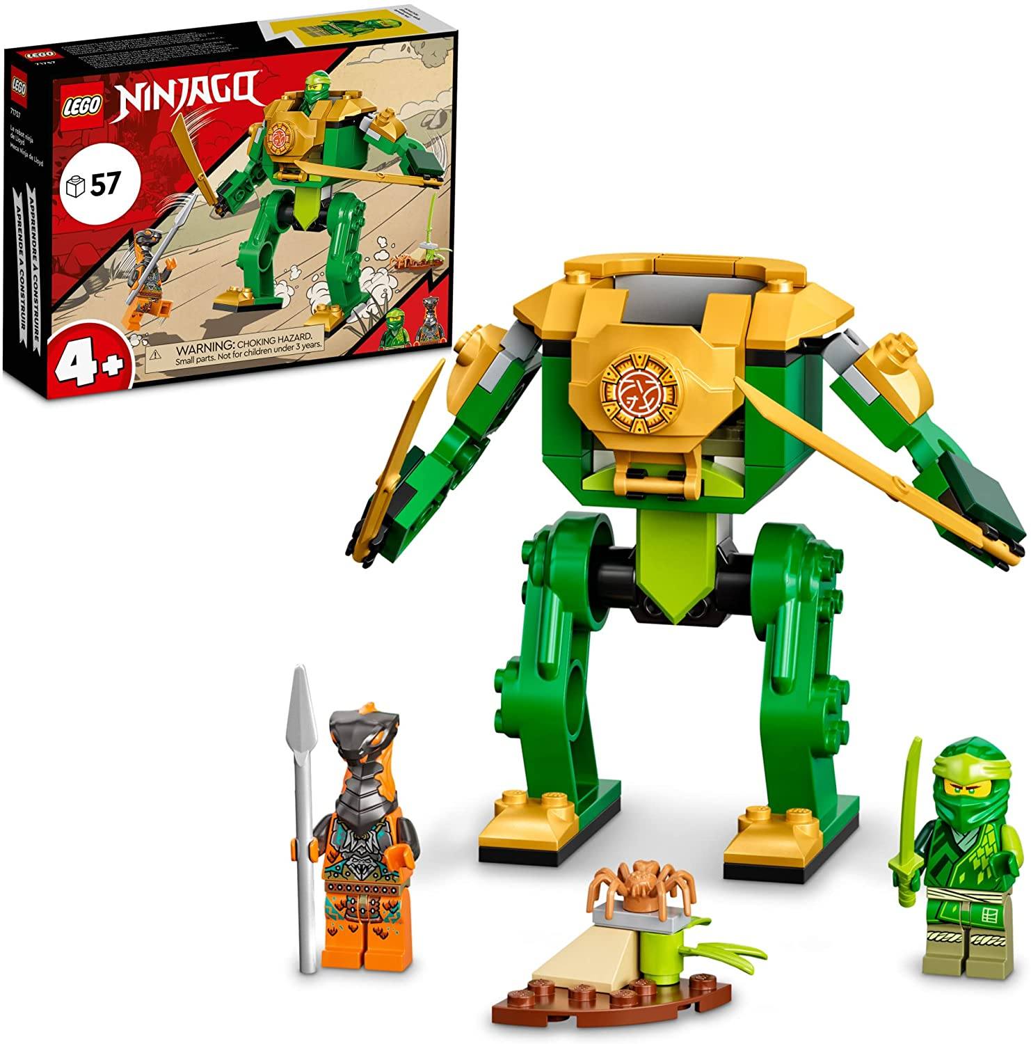 LEGO NINJAGO Lloyd’s Ninja Mech 71757 Building Kit