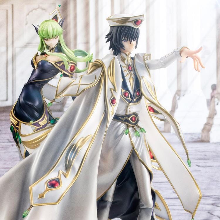 Code Geass  Lelouch of the Rebellion R2 Precious G.E.M. Lelouch vi Britannia and C.C. (Britannian Costume Ver.) Set