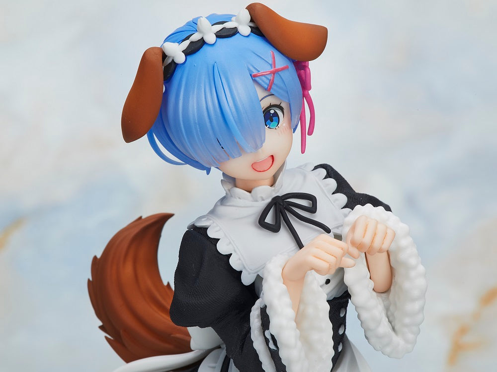 Re:Zero Starting Life in Another World Rem (Memory Snow Dog Ver.) Coreful Figure