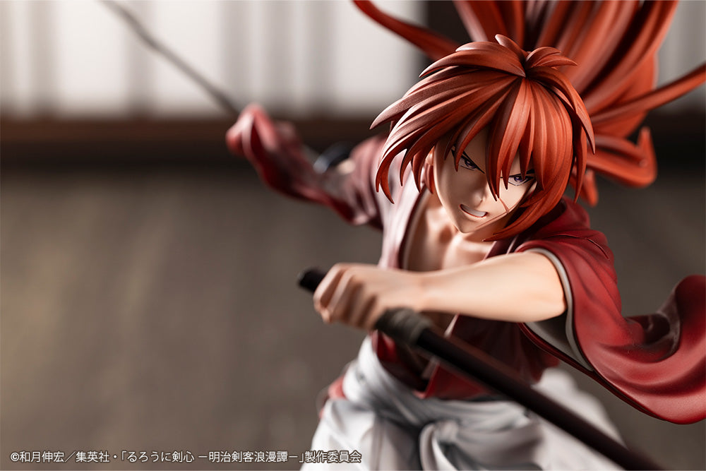 Rurouni Kenshin Meiji Swordsman Romantic Story ArtFX J Kenshin Himura 1/8 Scale Figure