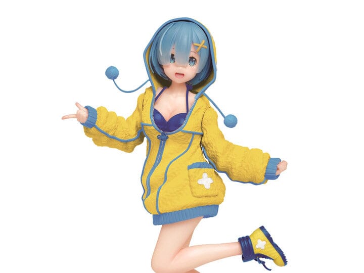 Re:Zero Starting Life in Another World Rem (Fluffy Hoodie Ver.) Figure (Reissue)