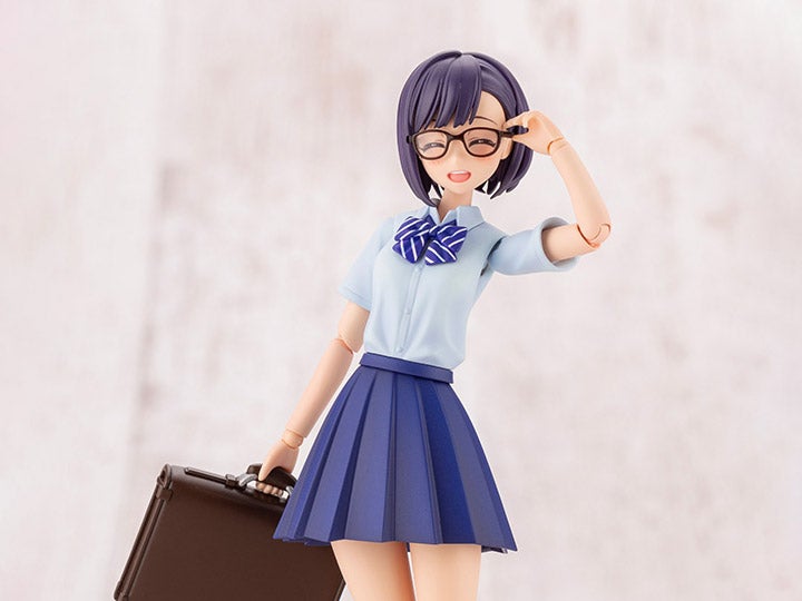 Sousai Shoujo Teien Touou High School Summer Clothes Koyomi Takanashi (Dreaming Style Ture Sapphire Ver.) 1/10 Scale Model Kit