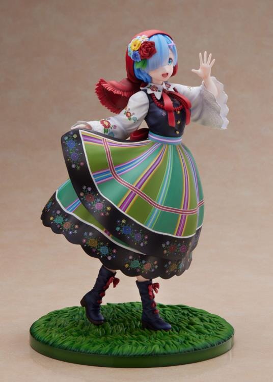 Re Zero Starting Life in Another World F Nex Rem (Country Dress Ver.) 1/7 Scale Figure