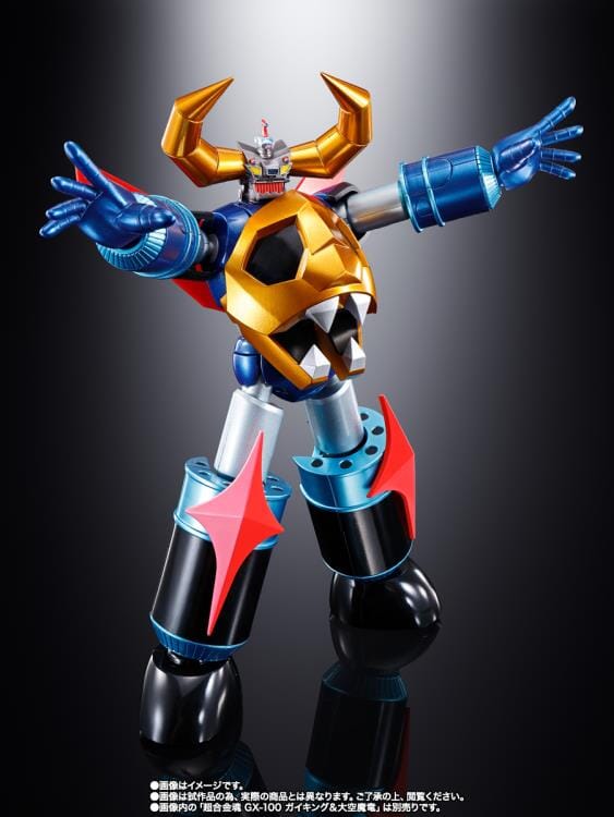 Divine Demon-Dragon Gaiking Soul of Chogokin GX-100X Gaiking & Daiku-Maryu Power Up Exclusive Option Set