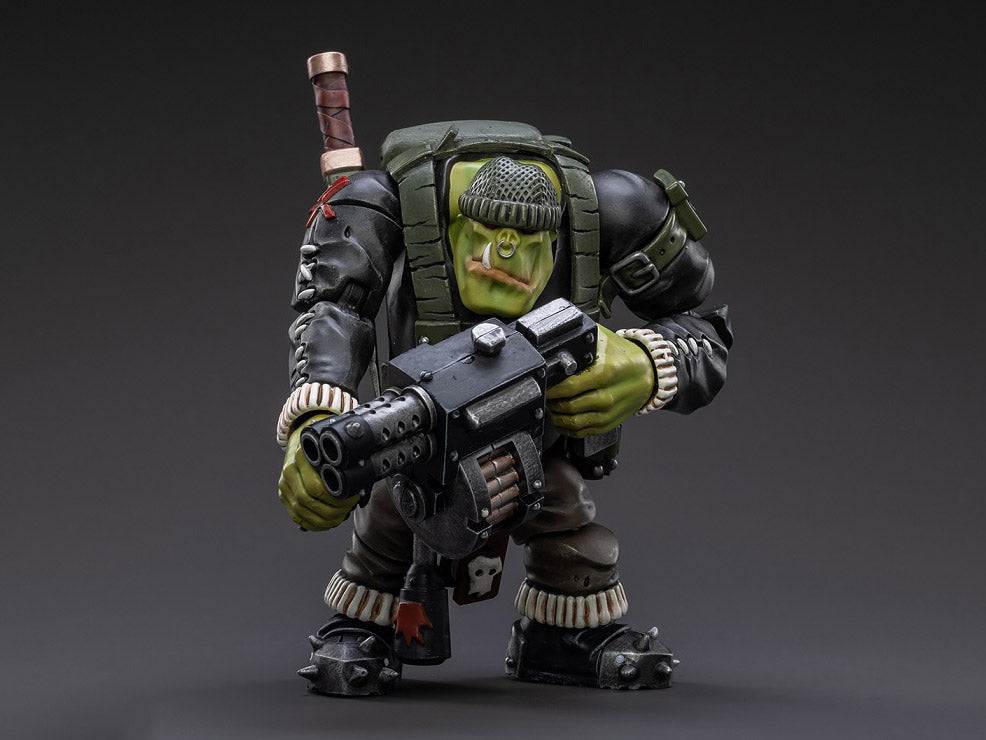 Warhammer 40K Ork Kommandos Dakka Boy Rotbilge 1/18 Scale Figure