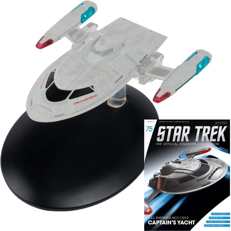 Star Trek Starships Collection #75 USS Enterprise NCC-1701-E Captain's Yacht