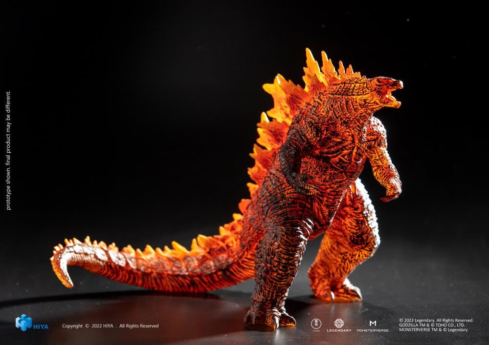 Godzilla King of the Monsters Stylist Series Burning Godzilla Exclusive Figure