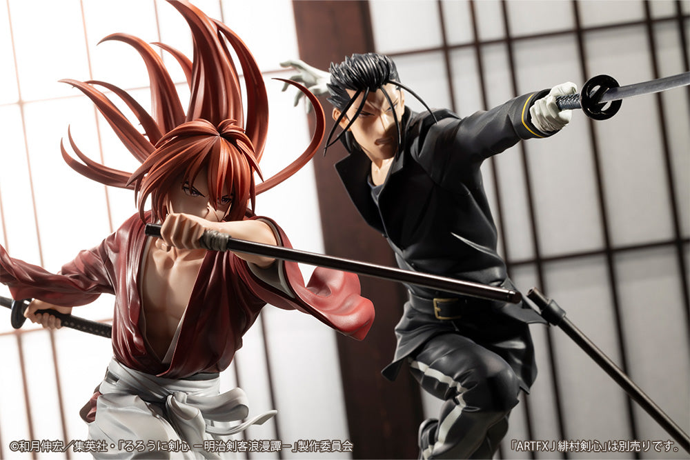 Rurouni Kenshin Meiji Swordsman Romantic Story ArtFX J Hajime Saito 1/8 Scale Figure