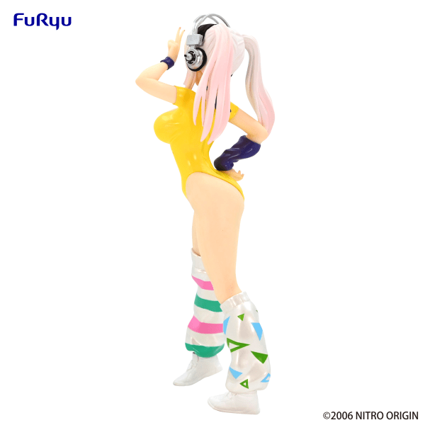 Nitroplus Super Sonico (1980's Yellow Another Color Ver.) Concept Figure (Reissue)