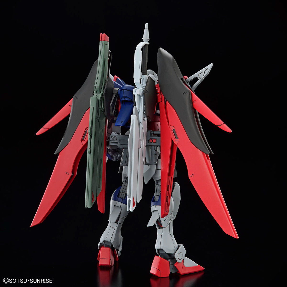 HGCE 1/144 #258 ZGMF/A-42S2 Destiny Gundam Spec II (& Zeus Silhouette)