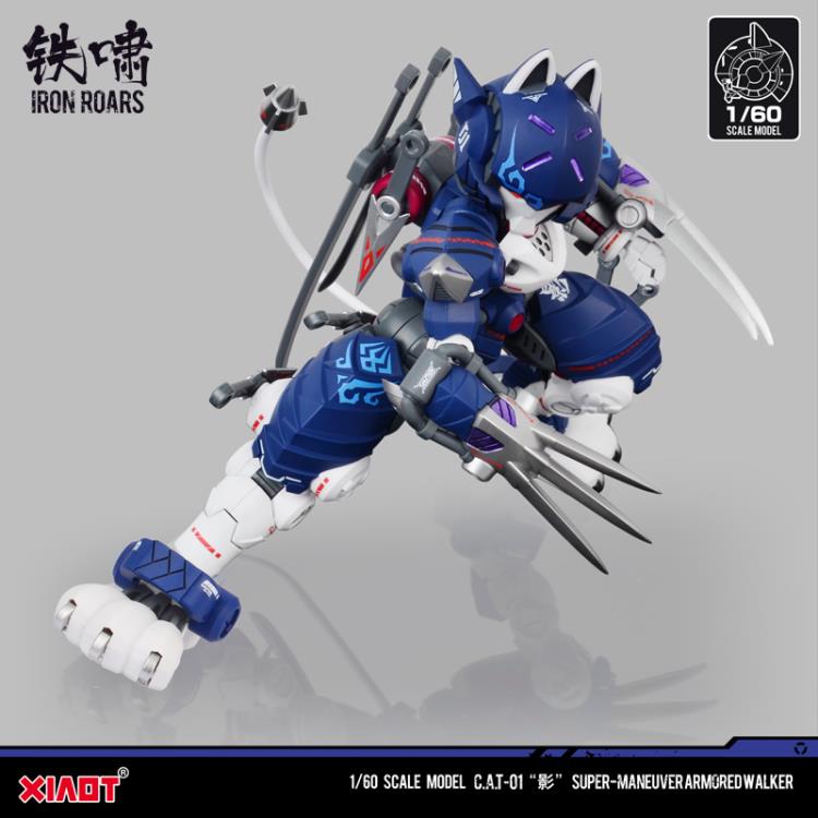 Iron Roars Meneuver Armored Walker C.A.T.-01 Shadow 1/60 Scale Model Kit