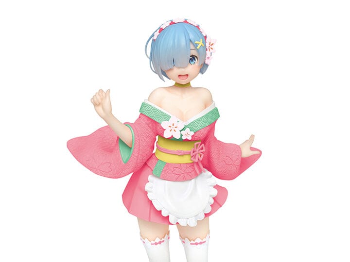 Re:Zero Starting Life in Another World Rem (Sakura Ver.) Renewal Edition Precious Figure