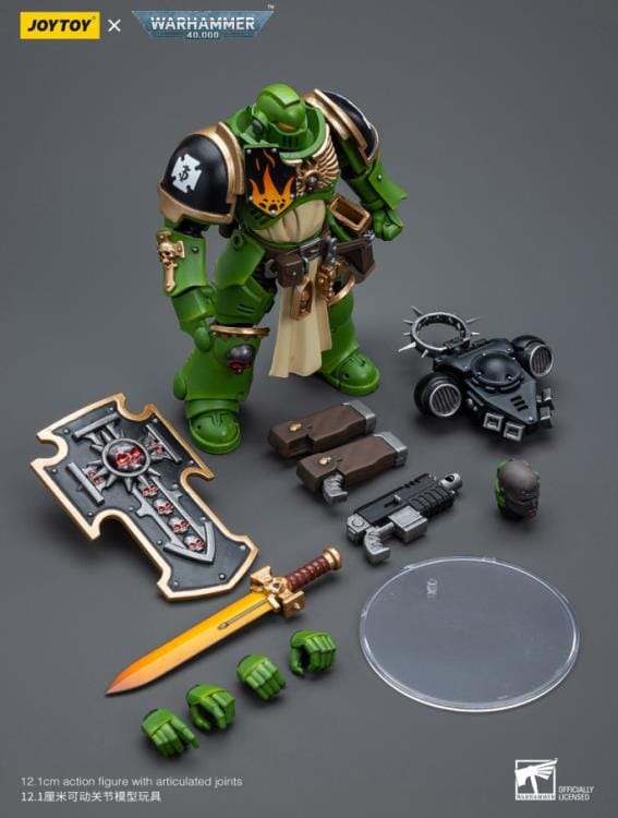 Warhammer 40K Ultramarines Salamanders Bladeguard Veteran 1/18 Scale Figure