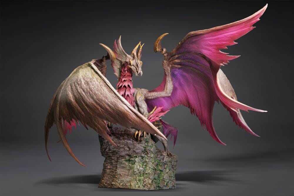 Monster Hunter Rise: Sunbreak Capcom Figure Builder Creator's Model Silver Duke Dragon Malzeno