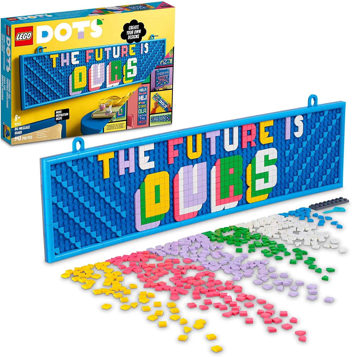 LEGO DOTS Big Message Board 41952 DIY Craft Decoration Kit