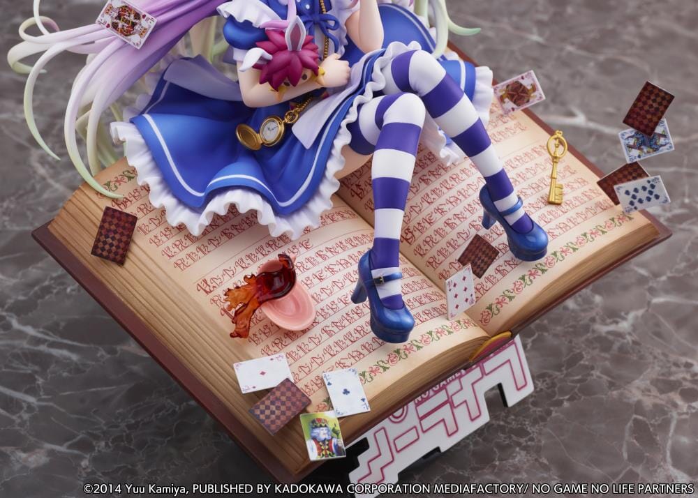 No Game No Life Shiro (Alice in Wonderland Ver.) 1/7 Scale Shibuya Scramble Figure