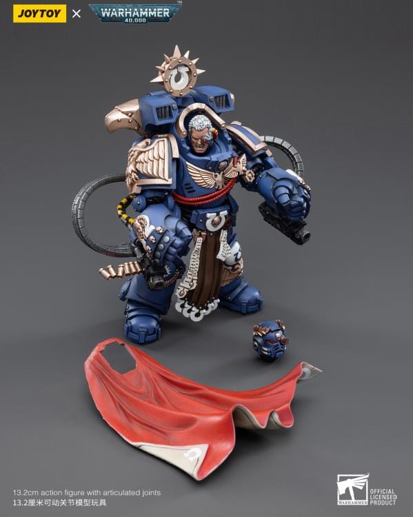 Warhammer 40K Ultramarines Chapter Master Marneus Calgar 1/18 Scale Figure