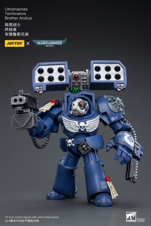 Warhammer 40K Ultramarines Terminators Brother Andrus 1/18 Scale Figure