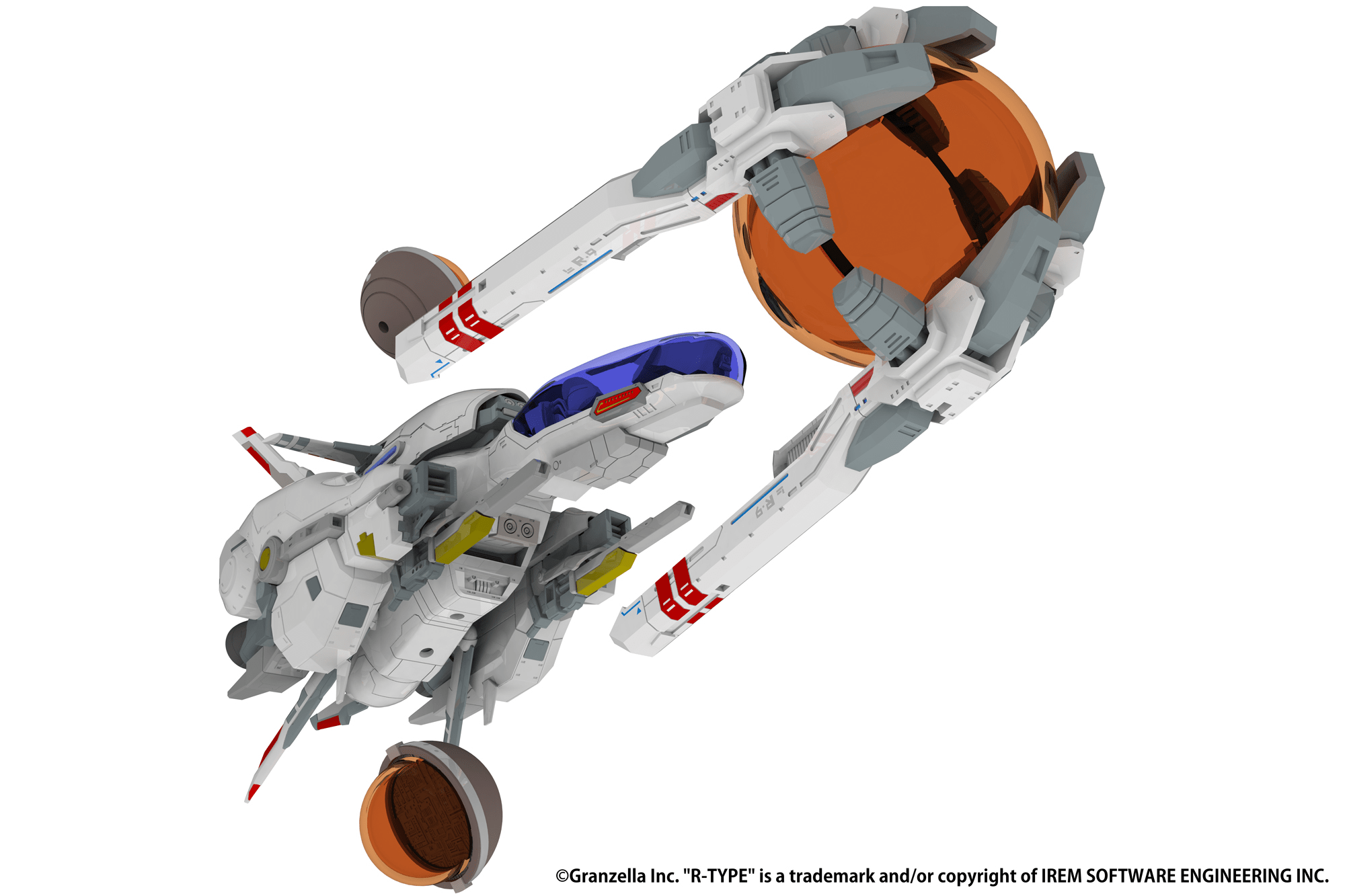 R-Type Final 3 Evolved R-9A (Arrow Head) Model Kit