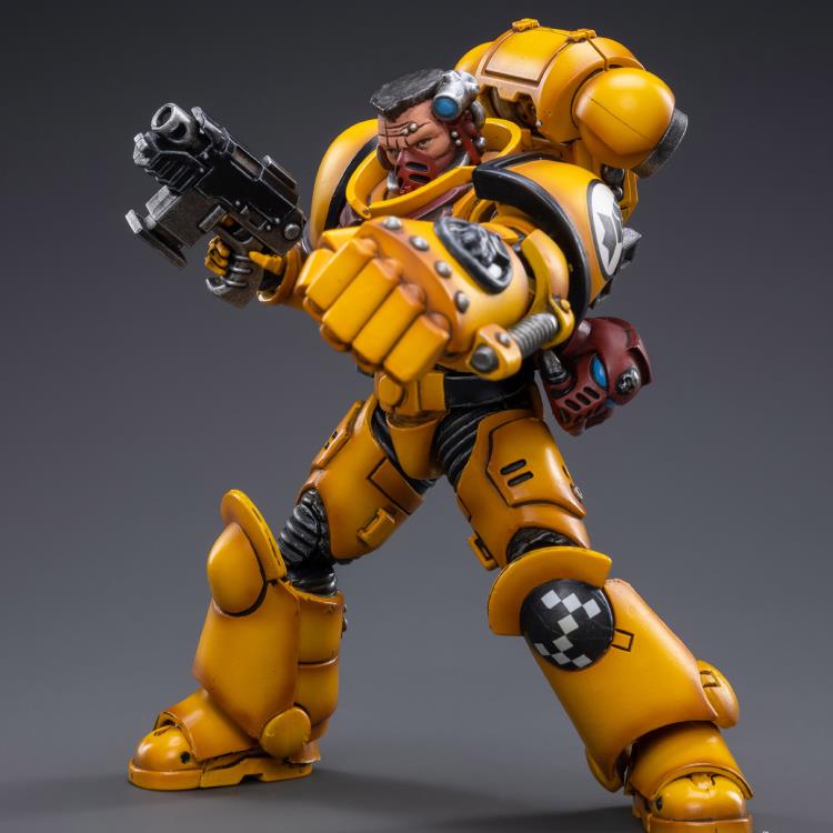 Warhammer 40K Imperial Fists Intercessors Brother Sergeant Sevito 1/18 Scale Figure