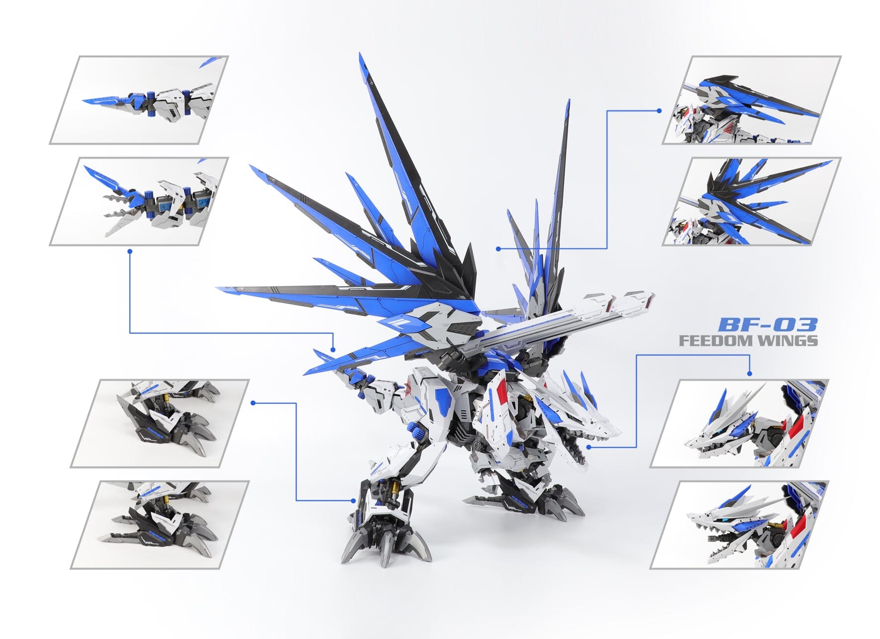 Wings of Freedom War Dragon 1/72 Scale Model Kit