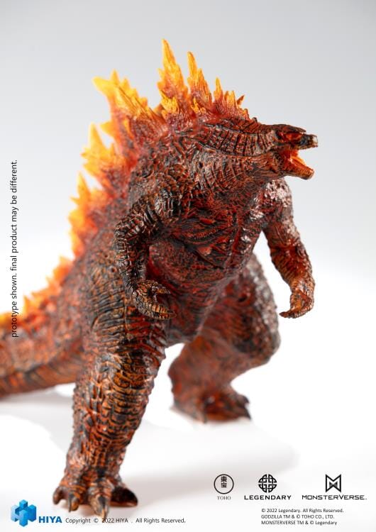 Godzilla King of the Monsters Stylist Series Burning Godzilla Exclusive Figure