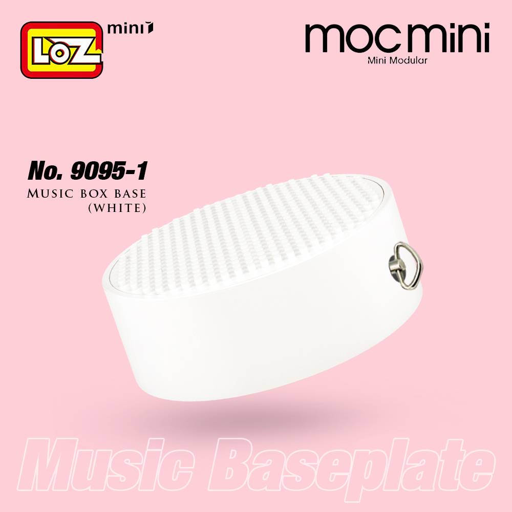 LOZ IDEAS Mini Block 9095-1 Music box base（white）