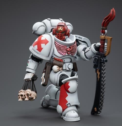 Warhammer 40K White Scars Assault Intercessor Sergeant Tsendbaatar 1/18 Scale Figure