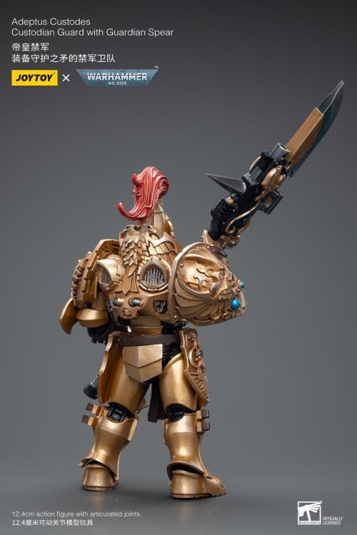 Warhammer 40K Adeptus Custodes Custodian Guard with Guardian Spear 1/18 Scale Figure