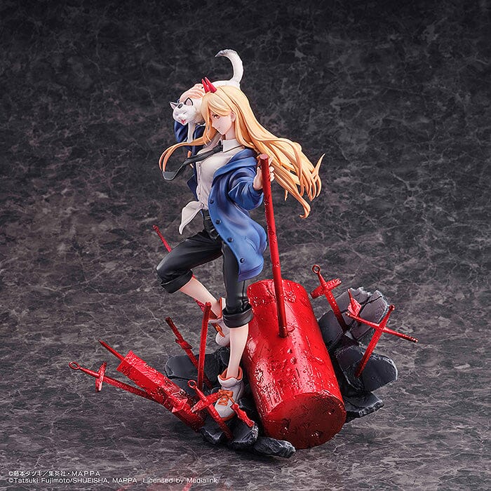 Chainsaw Man S-Fire Power & Meowy 1/7 Scale Figure