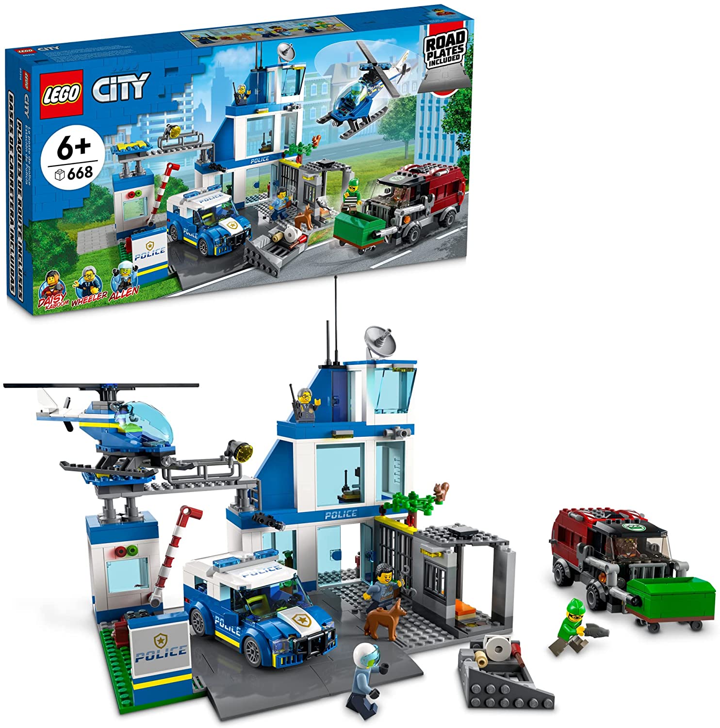 LEGO City Police Station 60316 Building Kit