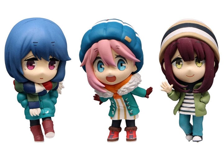 Laid-Back Camp Chobirume 1 Set of 3 Figures