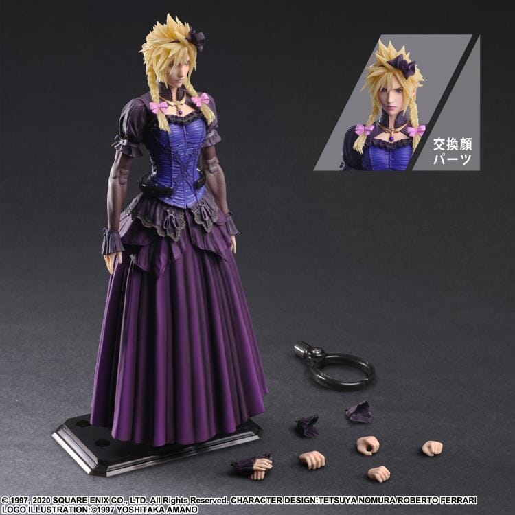 Final Fantasy VII: Remake Play Arts Kai Cloud Strife (Dress Ver.)