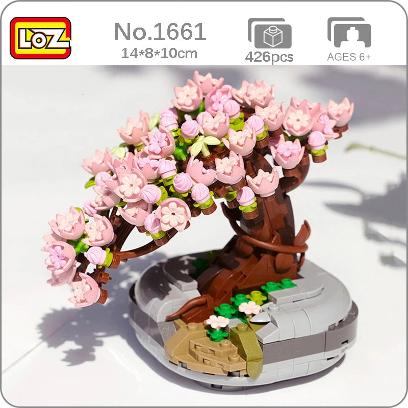 LOZ Eternal Flowers 1661 Sakura Tree