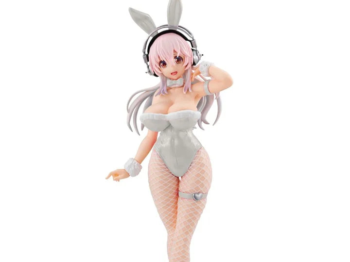 Nitroplus BiCute Bunnies Super Sonico (Pearl White Ver.) Figure