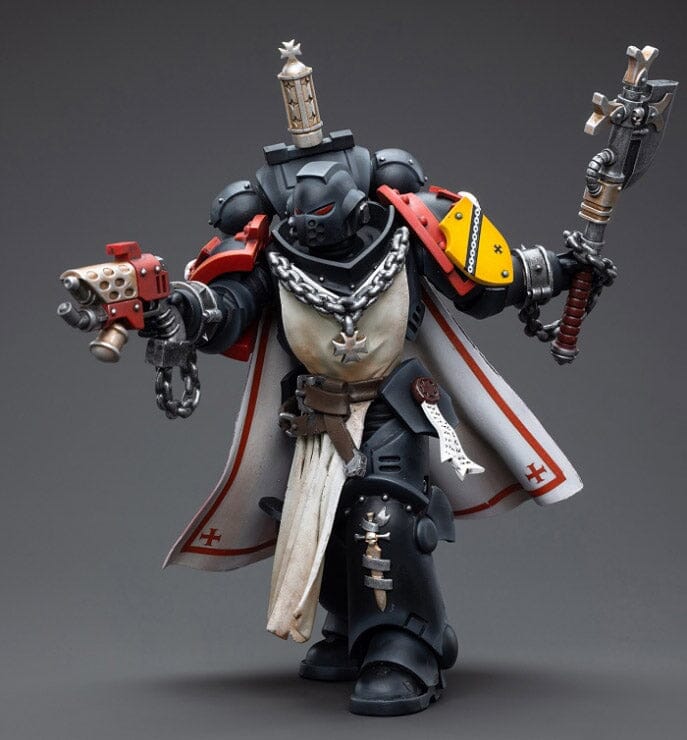 Warhammer 40K Black Templars Primaris Sword Brethren Granbertus 1/18 Scale Figure