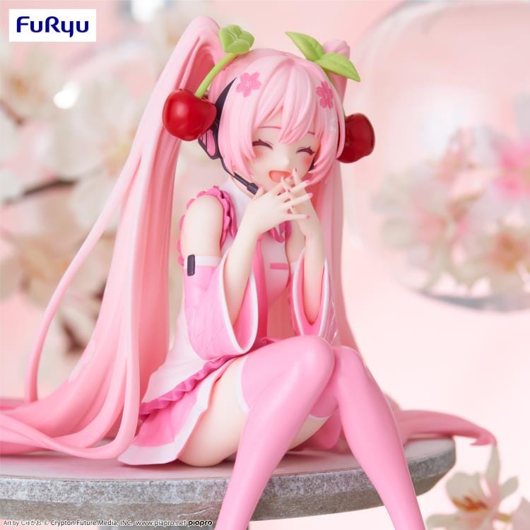 Vocaloid Hatsune Miku (Sakura Miku 2023 Smile Ver.) Noodle Stopper Figure