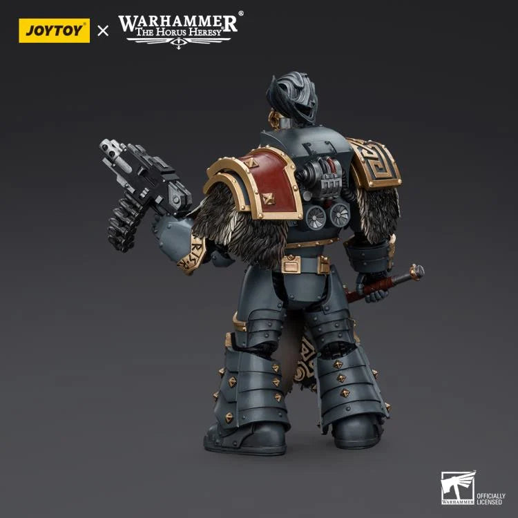 Warhammer 40k Space Wolves Varagyr Wolf Guard Squad Varagyr Thegn 1/18 Scale Action Figure