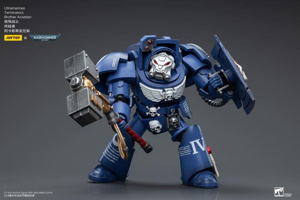 Warhammer 40K Ultramarines Terminators Brother Acastian 1/18 Scale Figure